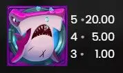 Razor Shark - Pink Shark Symbol