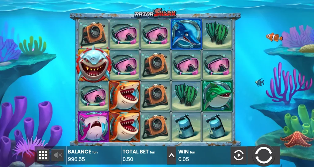Razor Shark free game